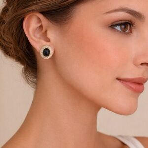 D’ORLAN Gold plated earrings